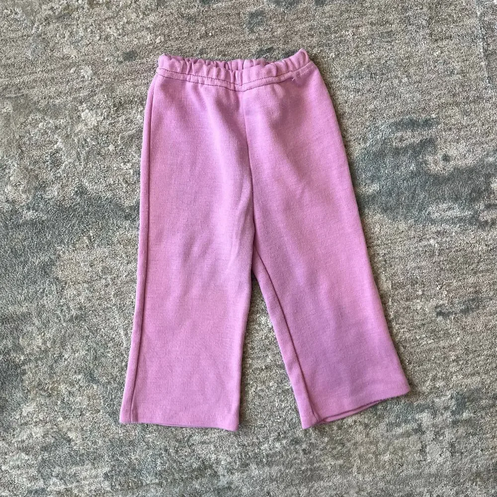 Vintage Healthtex Two Piece Purple Tulip Outfit 24 Months USA